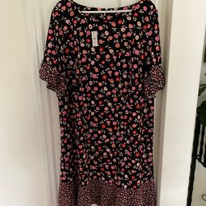 Talbots ruffled dress